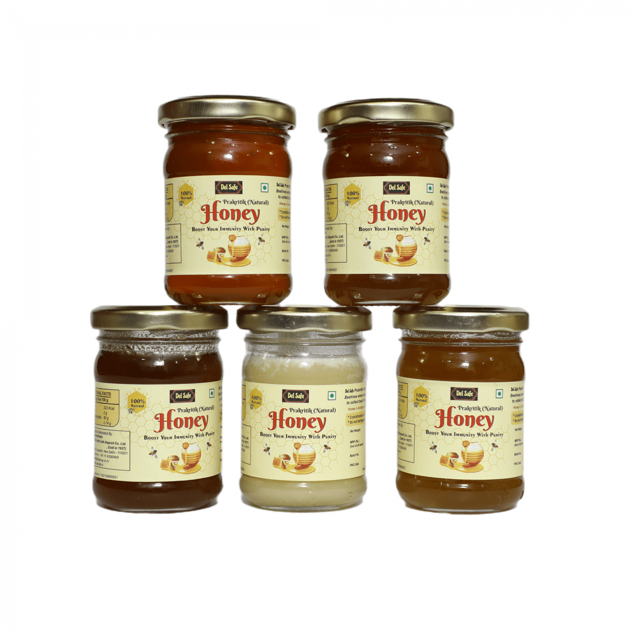 Honey Packets DEL SAFE Honey